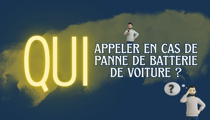 Qui appeler en cas de panne de batterie de voiture ?